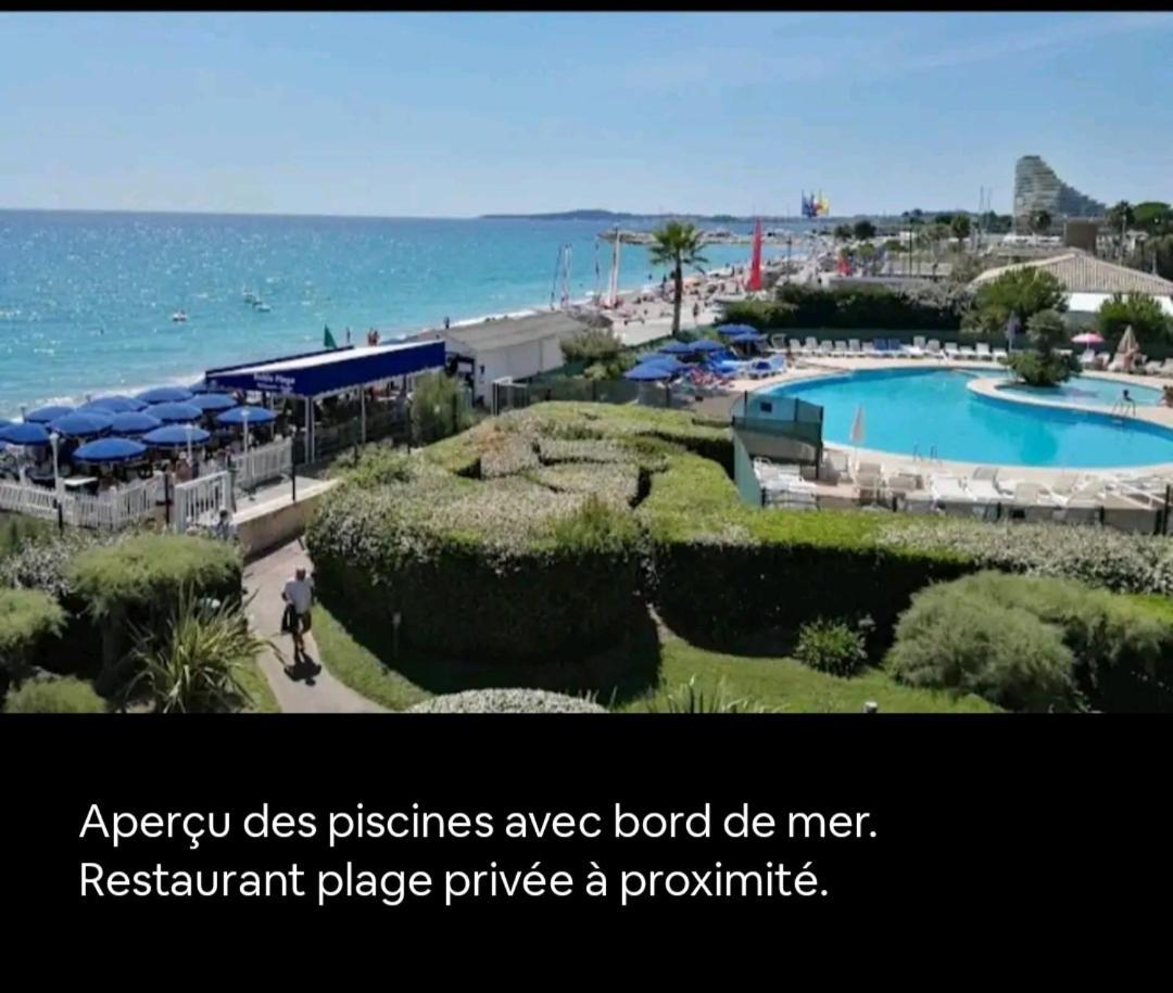 Charmant Studio Villeneuve-Loubet Dış mekan fotoğraf